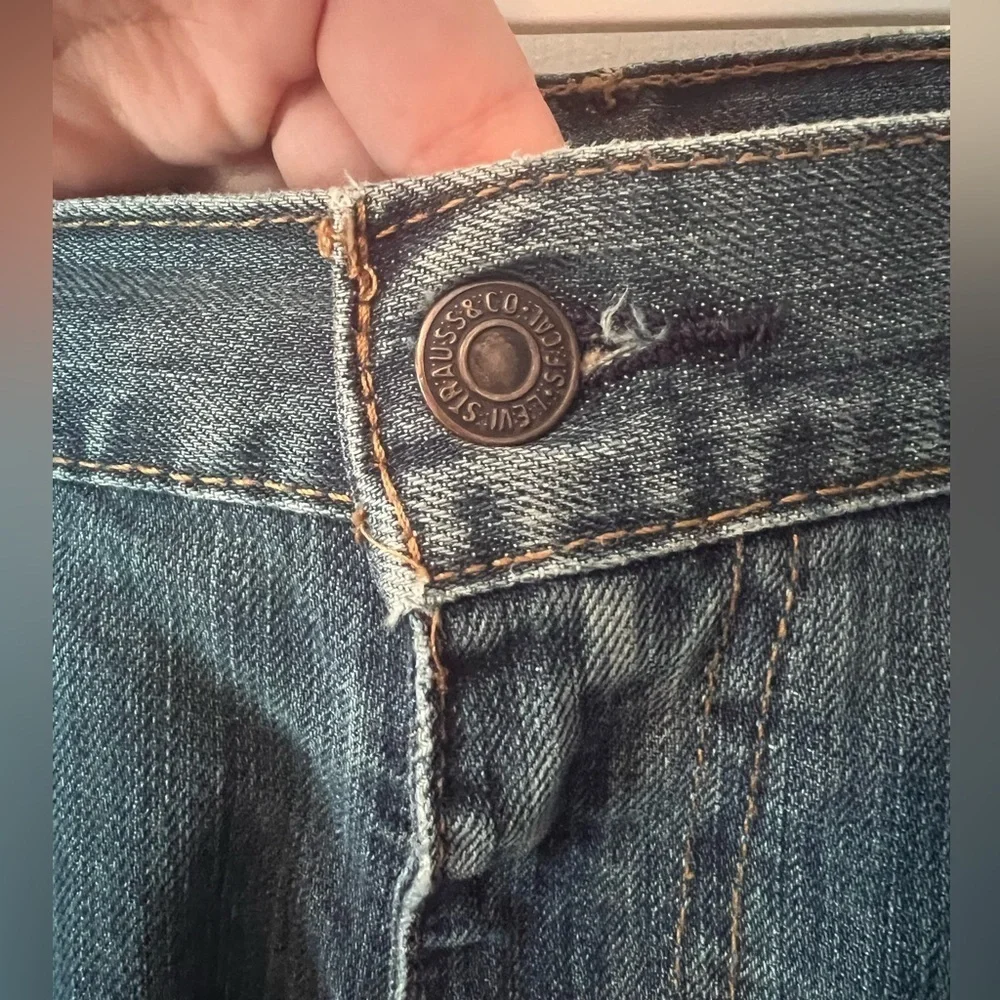 Levi 559 Classic Blue Denim Jeans Men’s Size 36x32